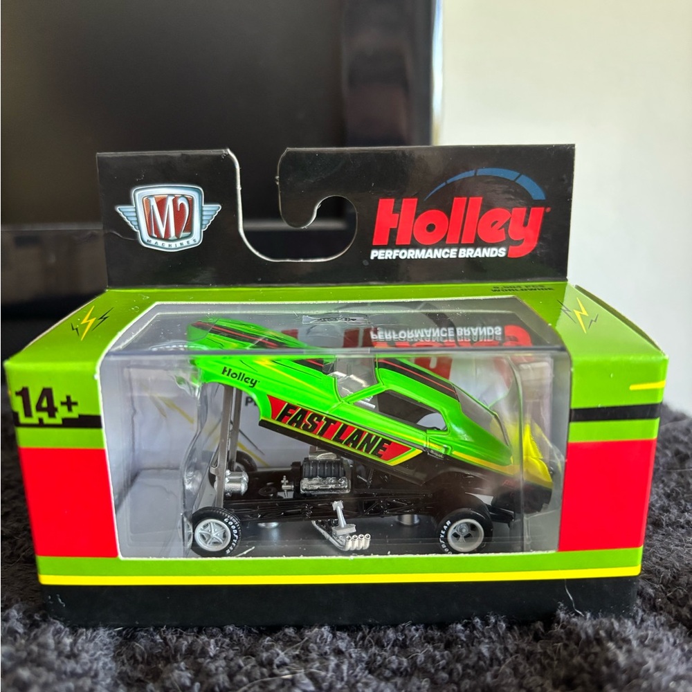 Green and Black Die-Cast Toy Cars